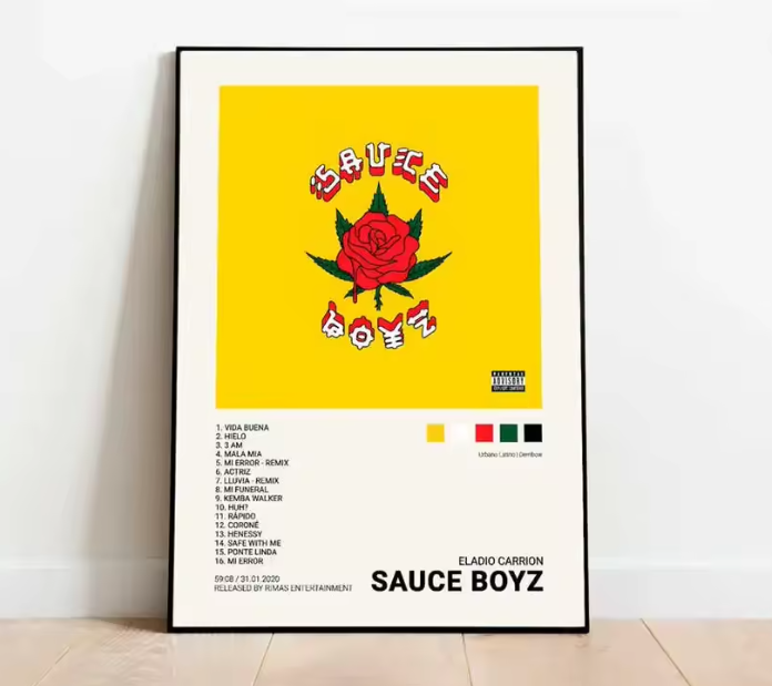 Póster Álbumes Reggaetón