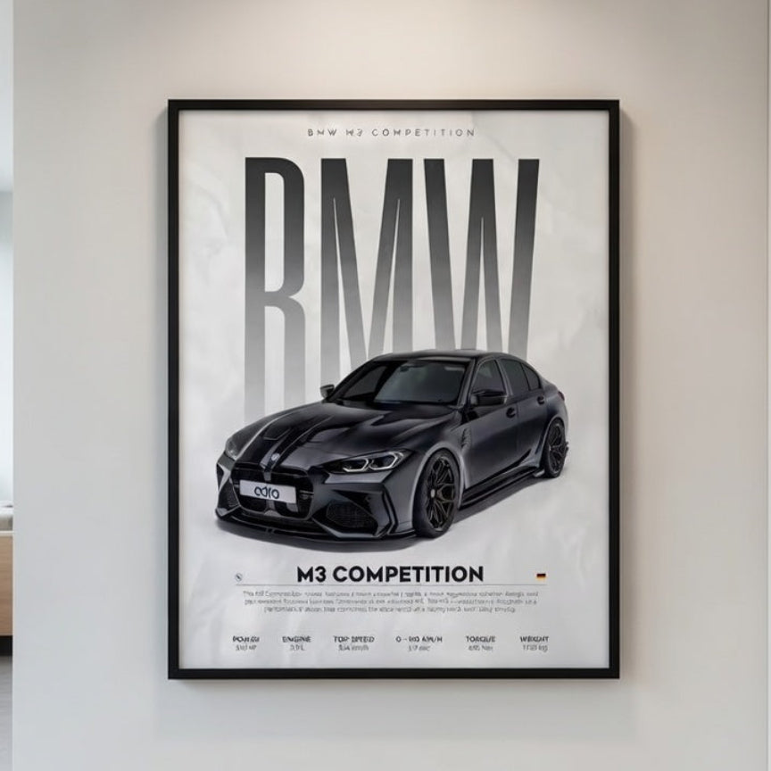 Póster Mundo BMW