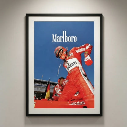 Póster F1 x Marlboro Vintage