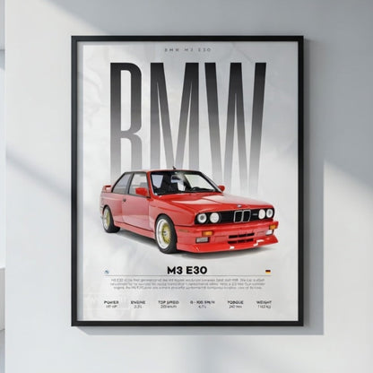 Póster Mundo BMW