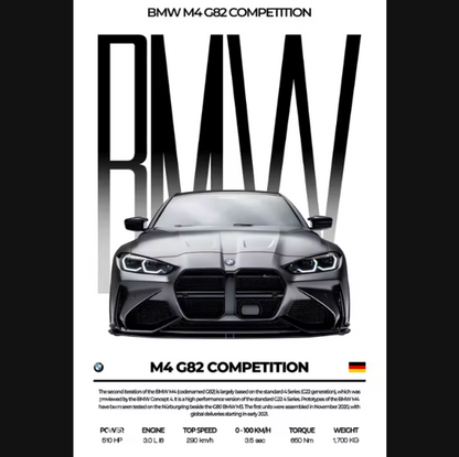 Póster Mundo BMW