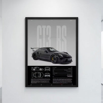Póster Porsche GT3 RS