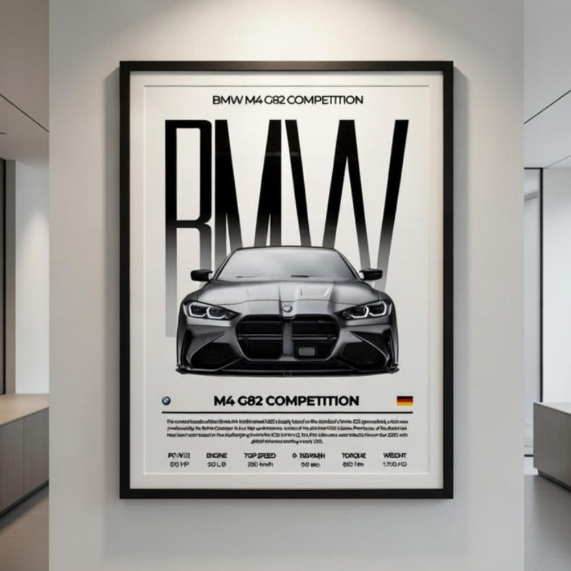 Póster Mundo BMW