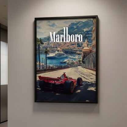 Póster F1 x Marlboro Vintage
