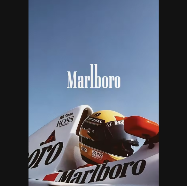 Póster F1 x Marlboro Vintage