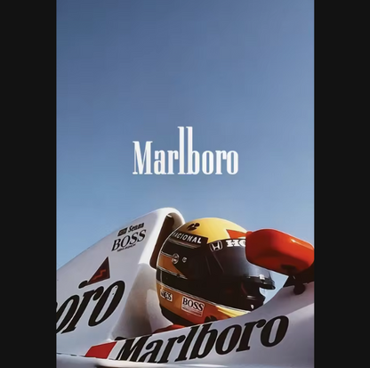 Póster F1 x Marlboro Vintage