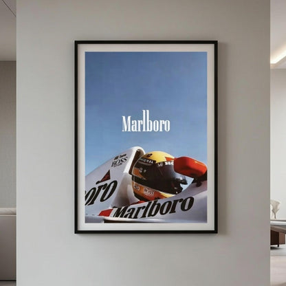 Póster F1 x Marlboro Vintage