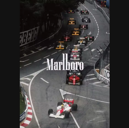 Póster F1 x Marlboro Vintage