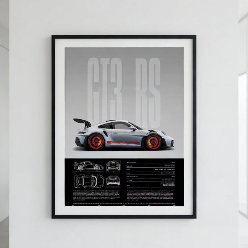 Póster Porsche GT3 RS