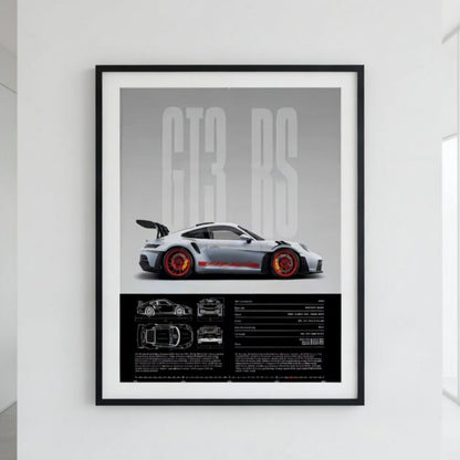Póster Porsche GT3 RS