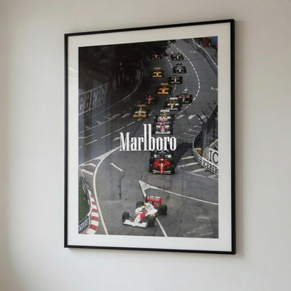 Póster F1 x Marlboro Vintage