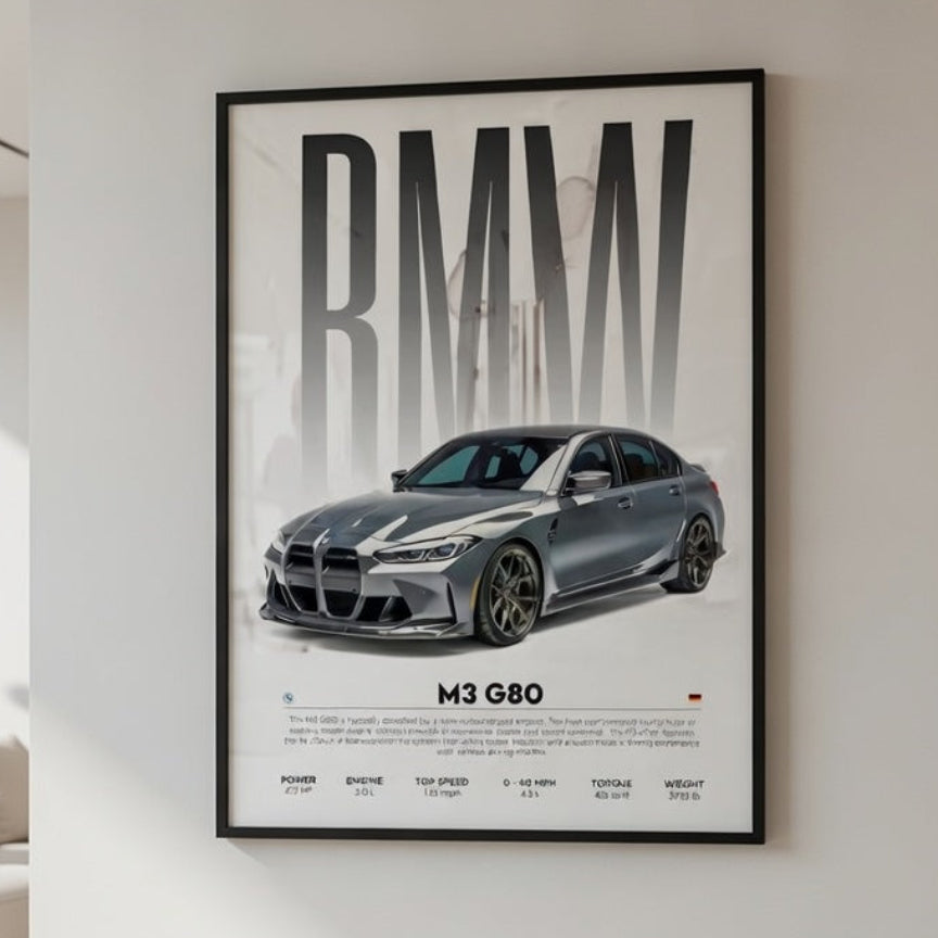 Póster Mundo BMW
