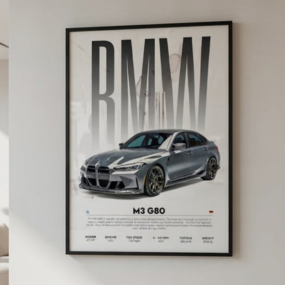 Póster Mundo BMW