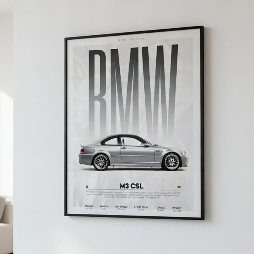 Póster Mundo BMW