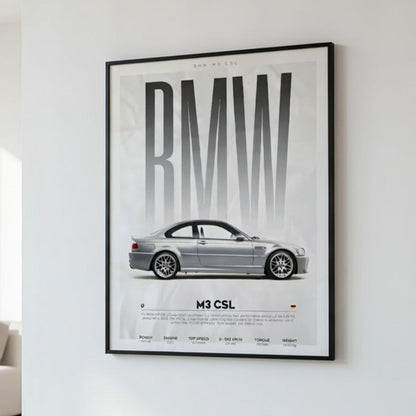 Póster Mundo BMW