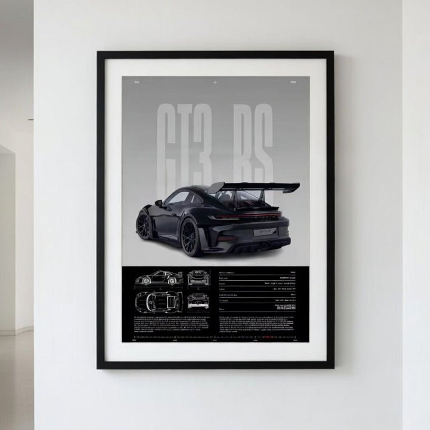 Póster Porsche GT3 RS