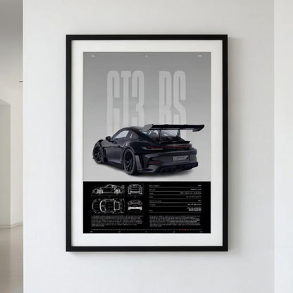 Póster Porsche GT3 RS