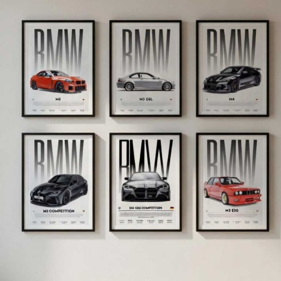 Póster Mundo BMW