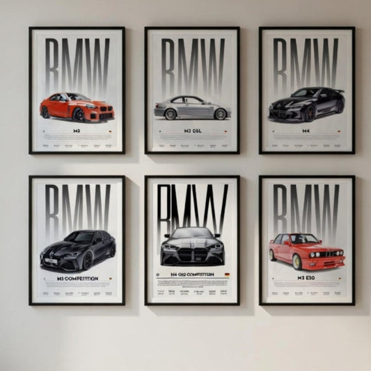 Póster Mundo BMW