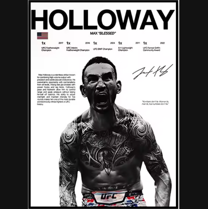 Póster Boxeadores UFC