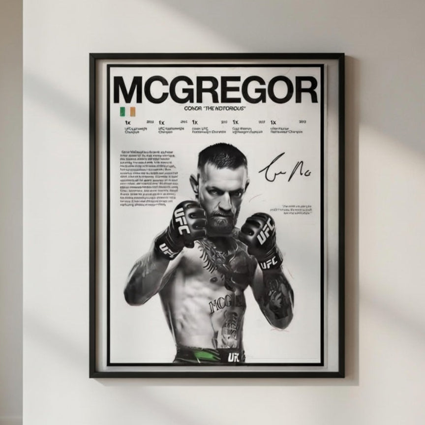 Póster Boxeadores UFC