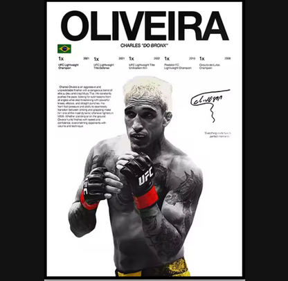 Póster Boxeadores UFC